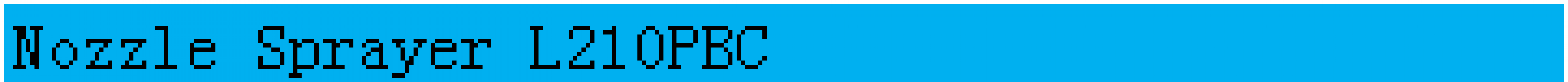 Automotive nozzles G3S9Nozzle Sprayer L210PBC