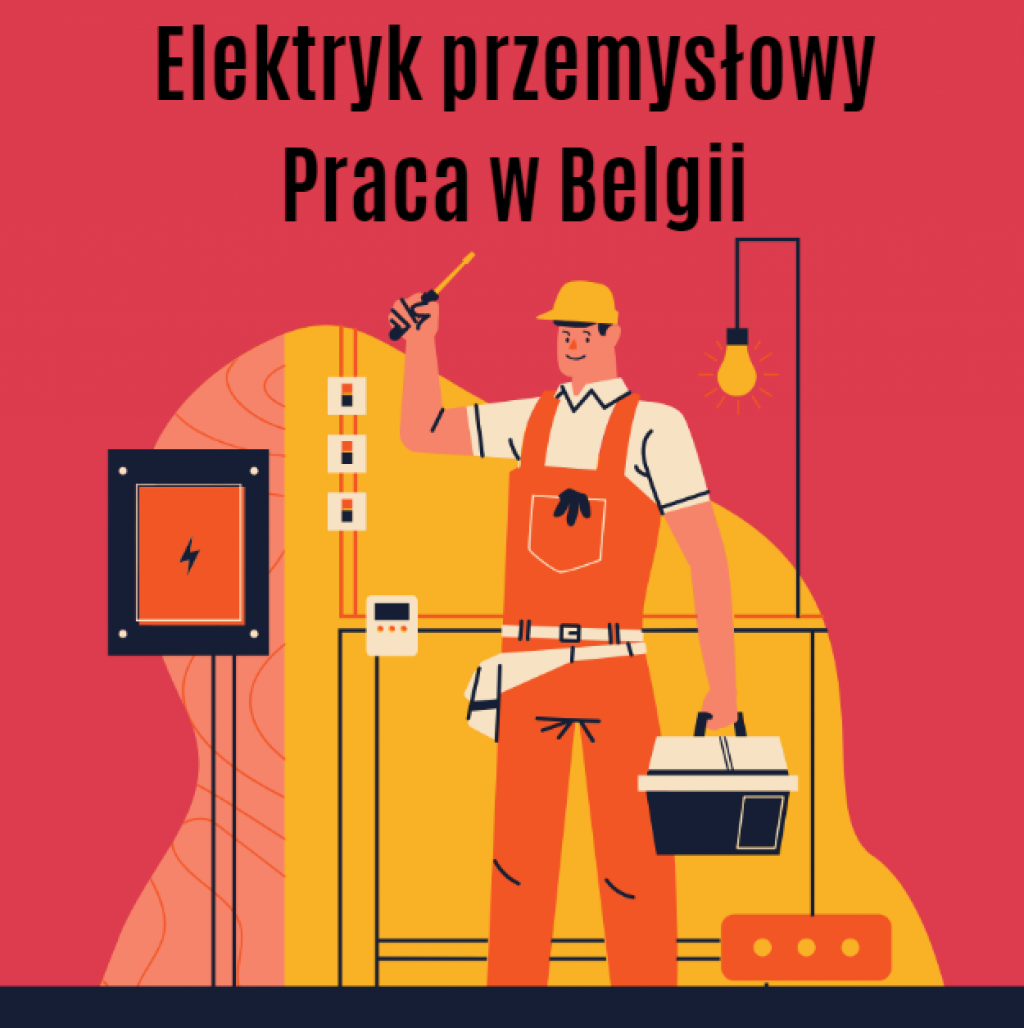 Elektryk przemysłowy, Belgia, wym. Język angielski