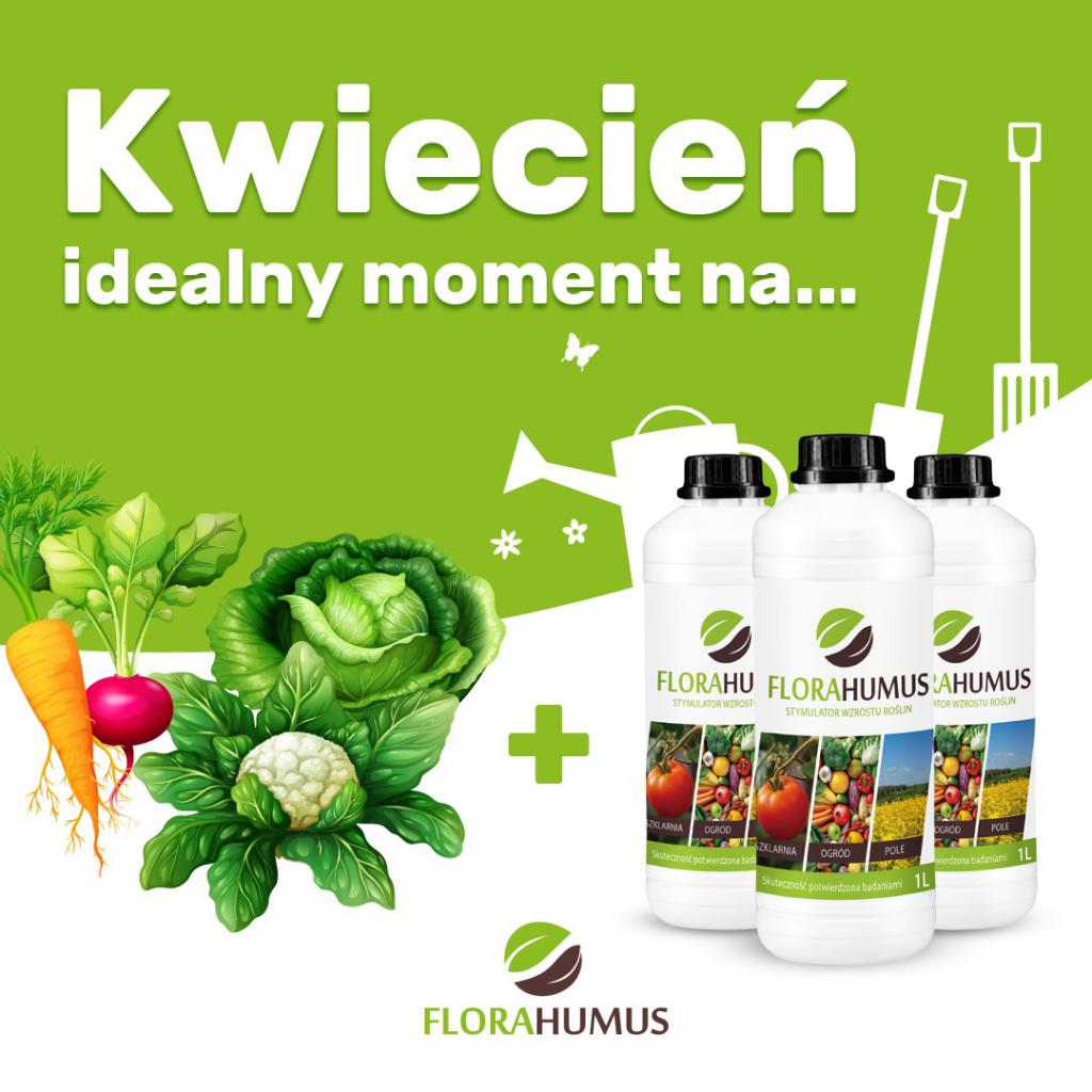 FLORAHUMUS-nowoczesny stymulator wzrostu roślin
