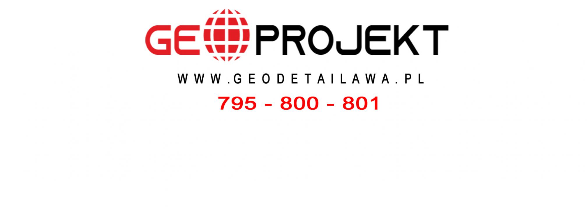 Geodezja GEOPROJEKT geodeta Iława, Olsztyn 