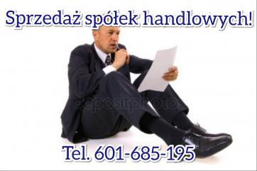 Kupię spółkę ze stratą finansową. Tel. 601-685-195