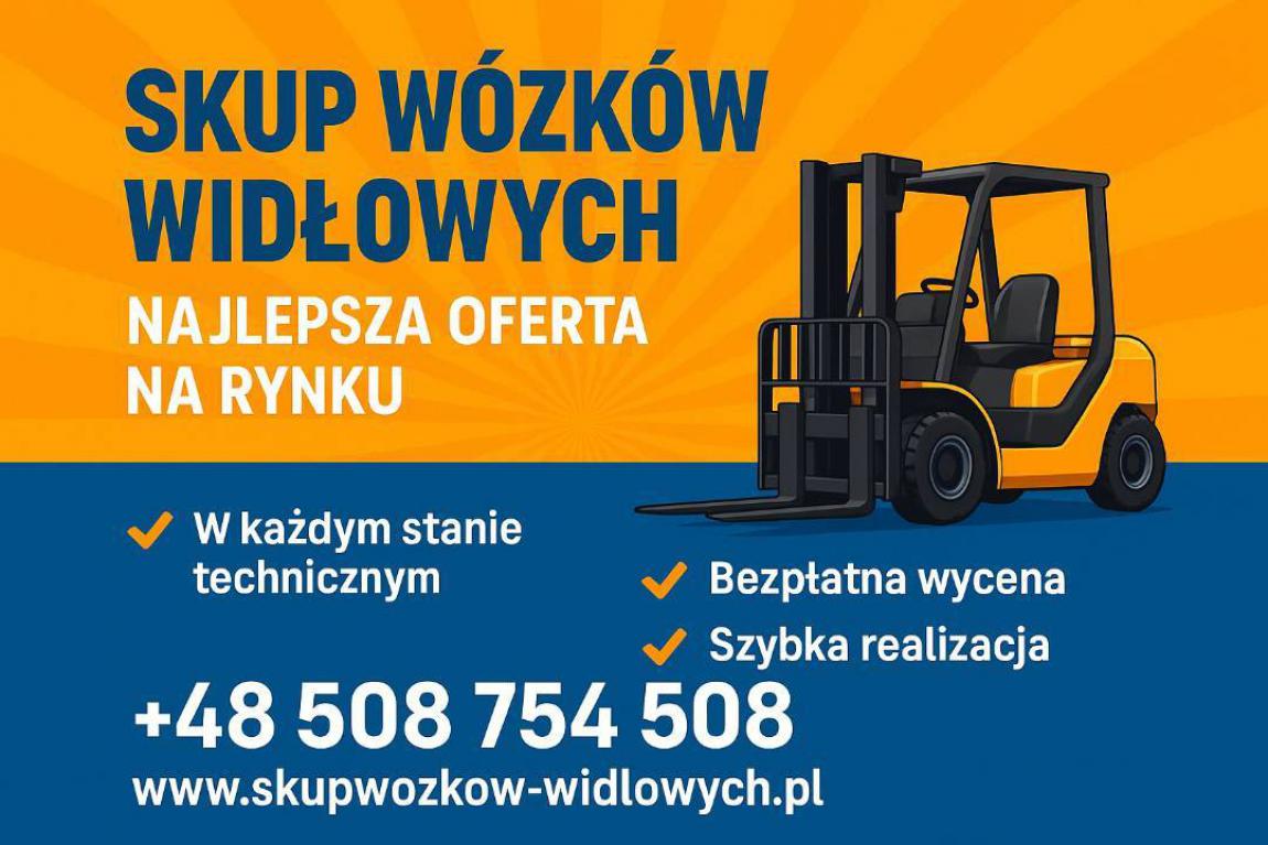 Kupię wózek widłowy używany Sanok 