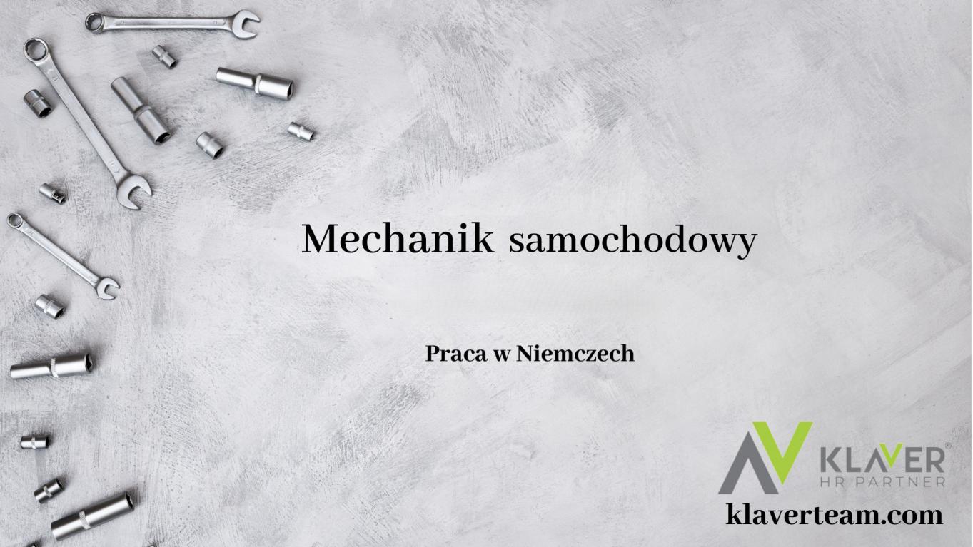 Mechanik samochodowy - Niemcy, okolice Hamburga