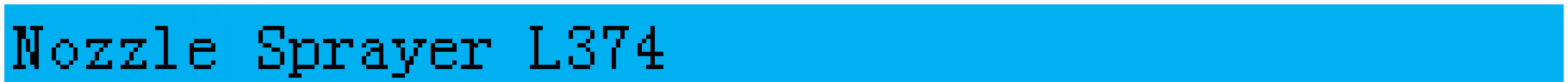 Nozzle Sprayer F00VX40060 Nozzle Sprayer L374