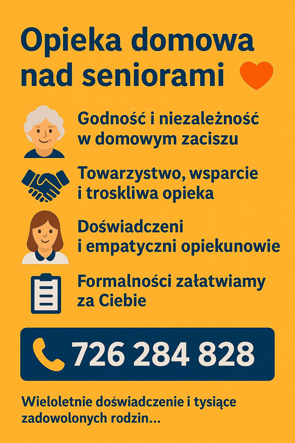 Opieka domowa nad seniorami Sanok całodobowo