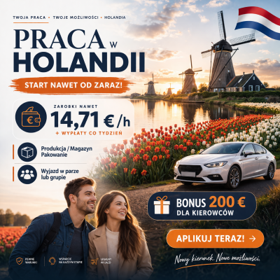 Praca Holandia- Produkcja