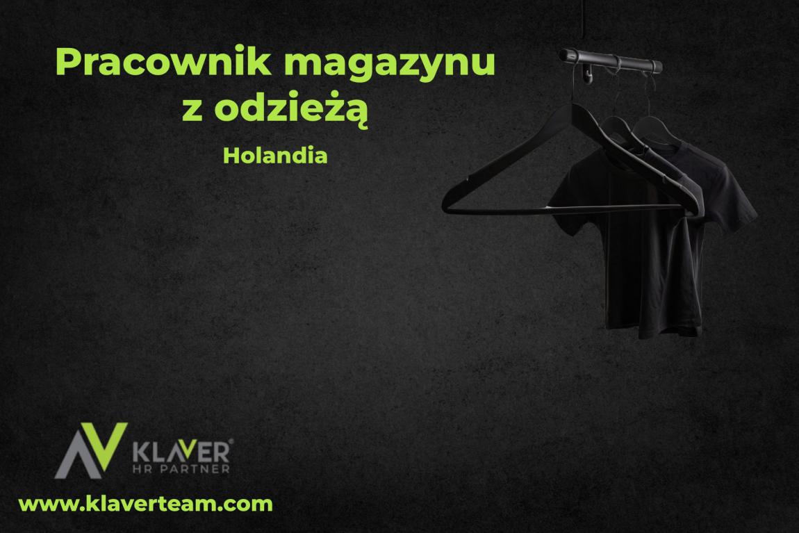 Praca za granicą- Pracownik magazynu z odzieżą