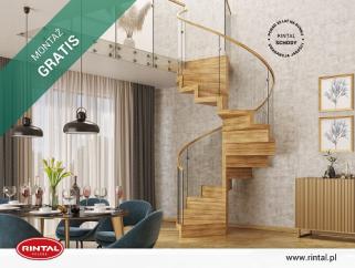 Schody Rintal w kwietniu montaż gratis