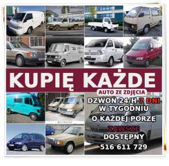 Skup Sprinter Kaczka Hiace Pregio H100 Vario Hilux