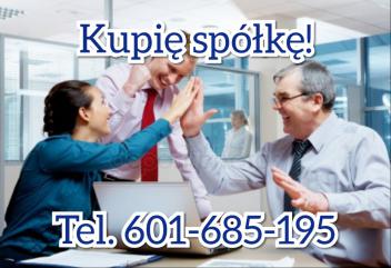 Zakupię spółkę z wierzytelnościami. Tel. 601-685-1